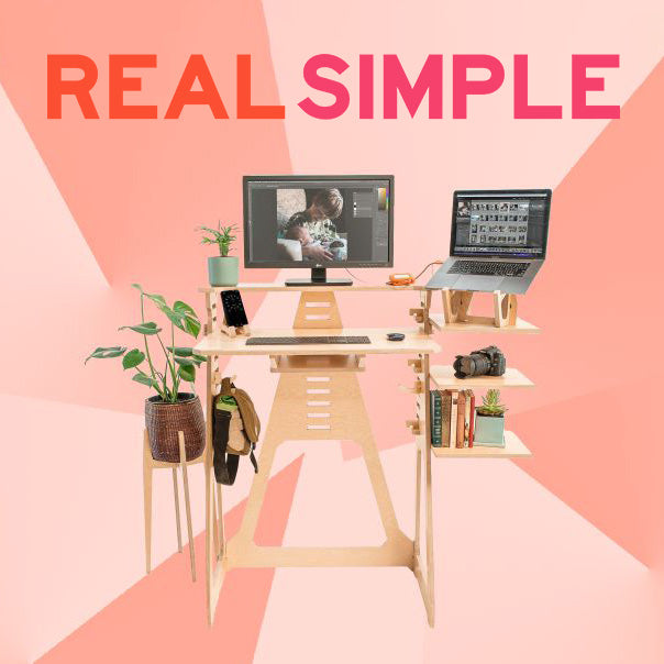 This Foldable Standing Desk Doubled the Space in My Tiny City Bedroom