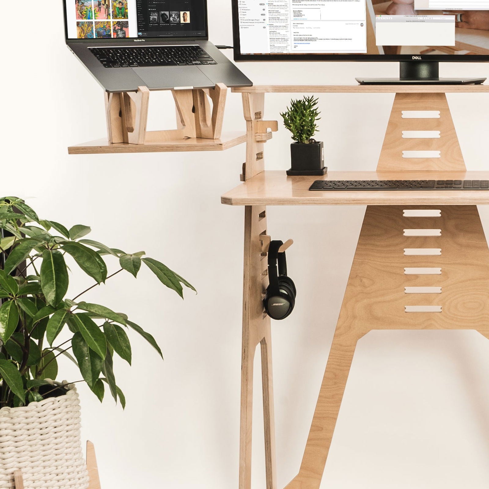 2x Hooks - - Work From Home Desks