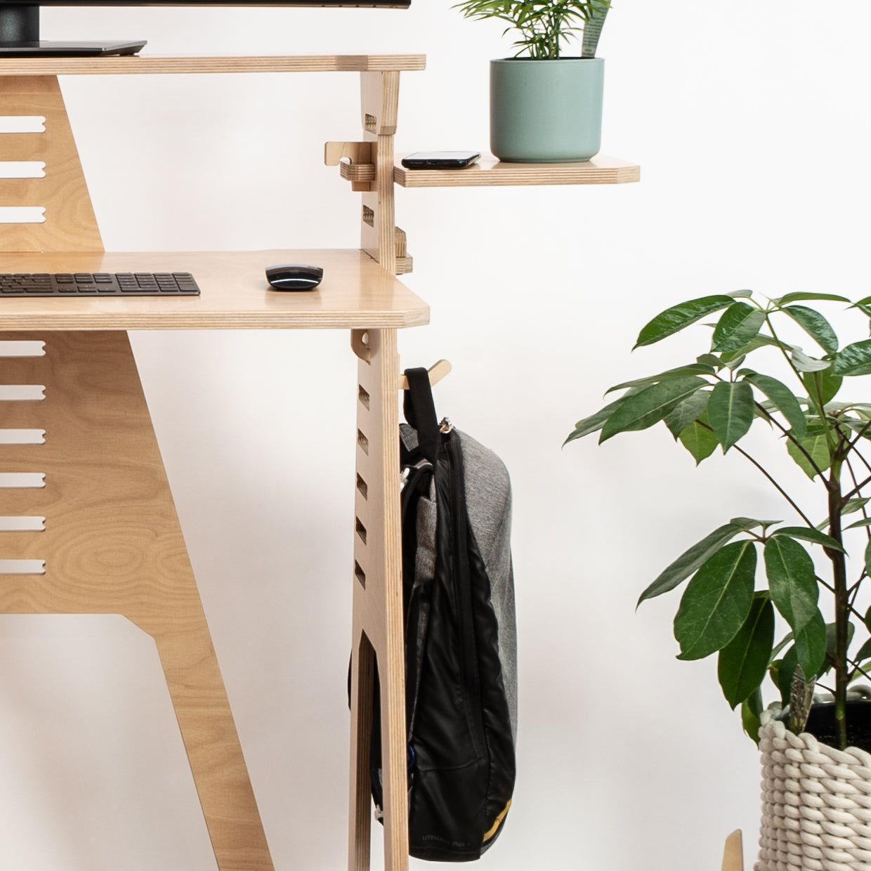 2x Hooks - - Work From Home Desks