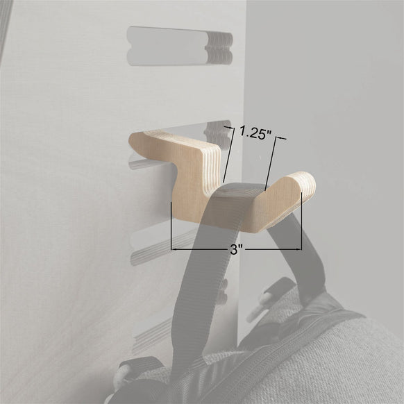 2x Hooks - - Work From Home Desks