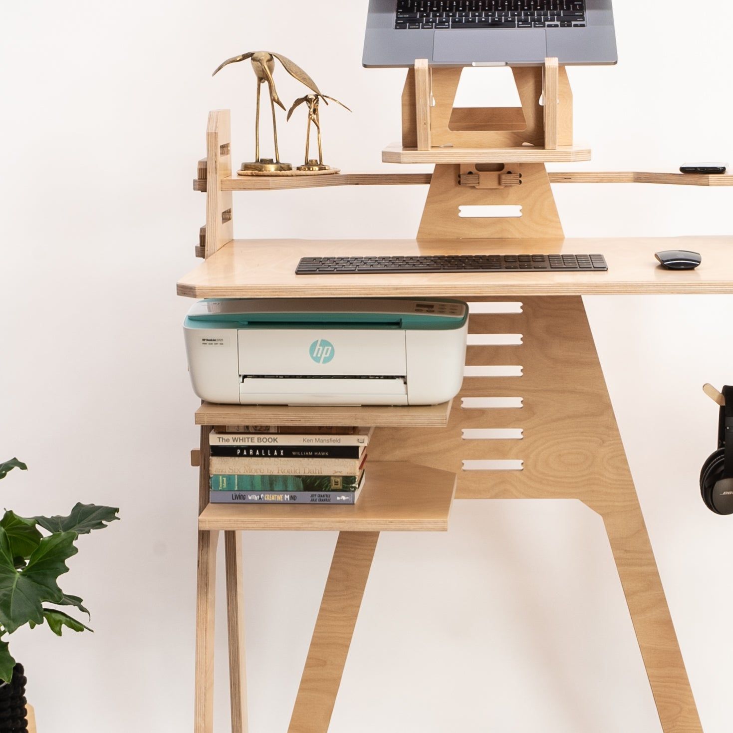 2x Wing Shelves - - Work From Home Desks