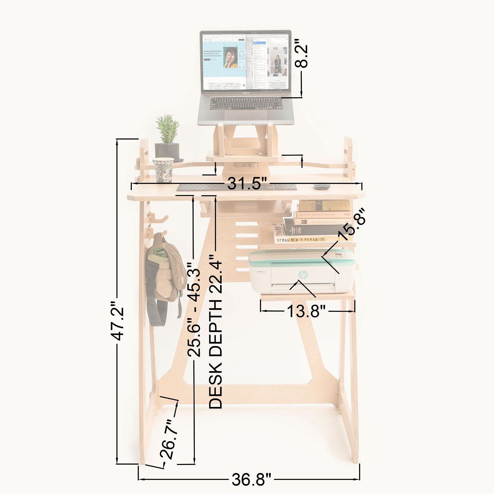 Apartment Laptop Workstation - - Work From Home Desks
