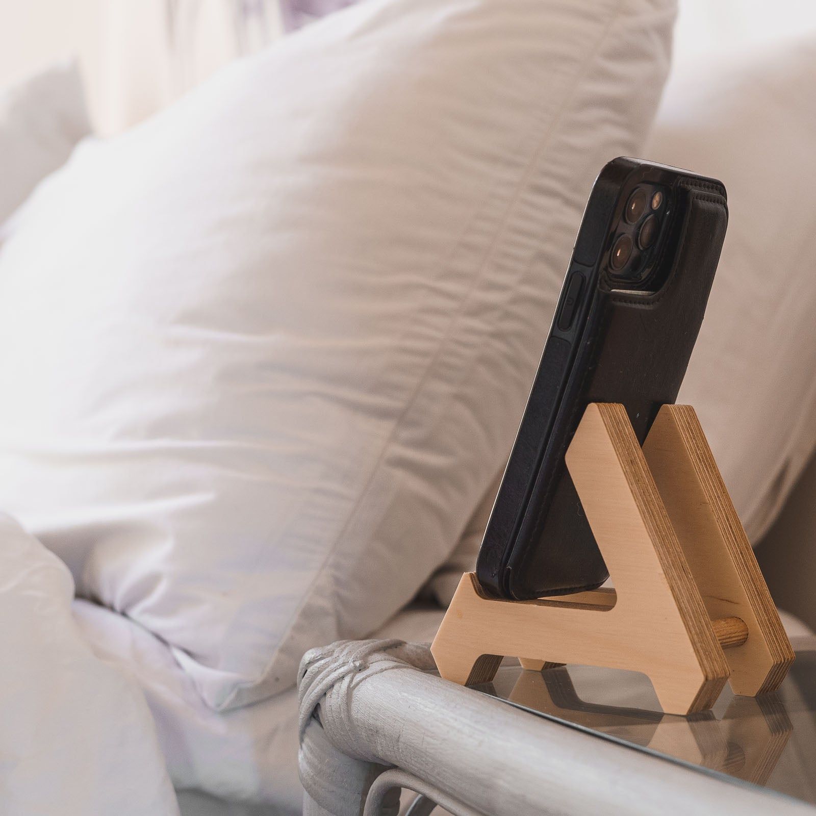 Birch Laptop Lifter & Phone Stand - - Work From Home Desks