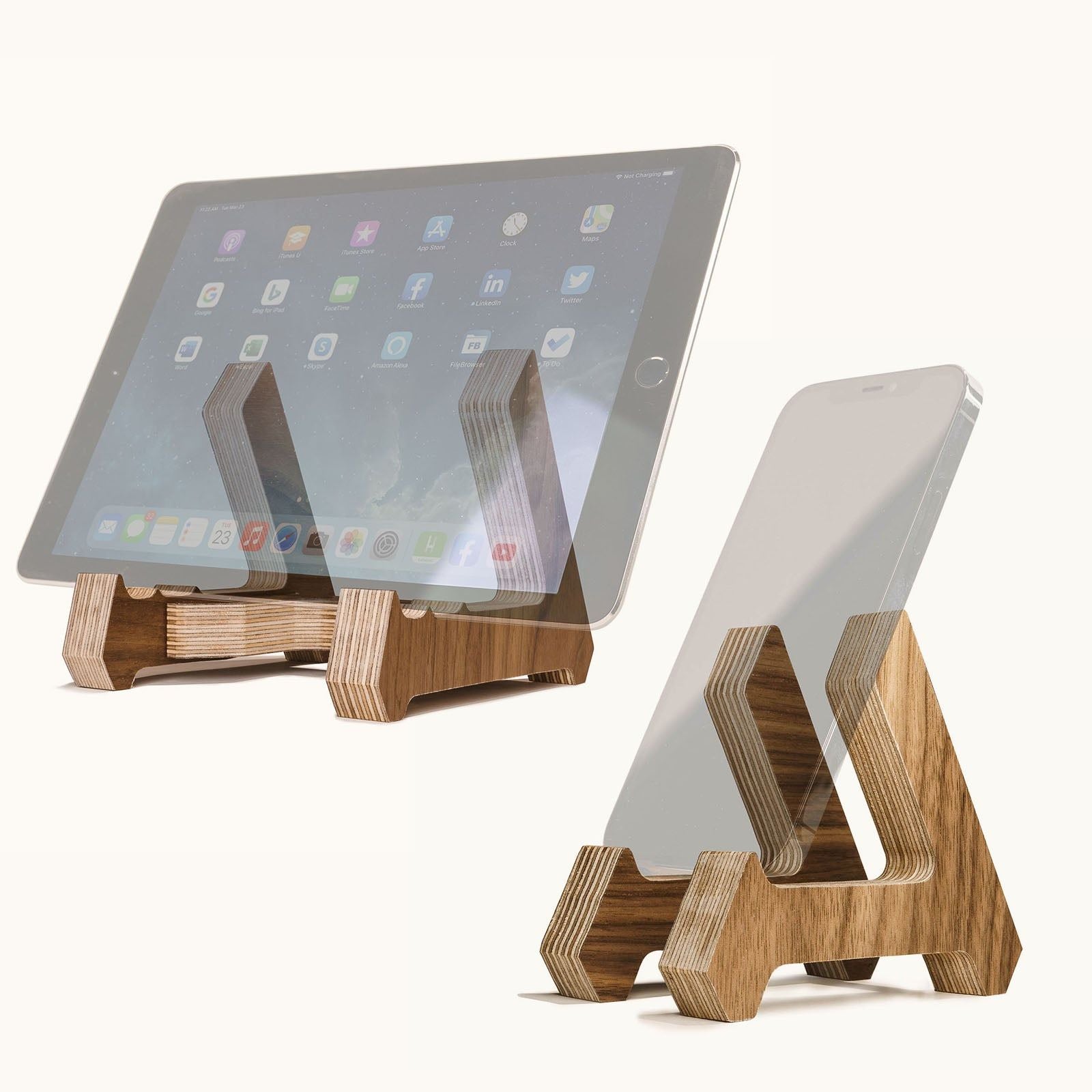 Birch Tablet Stand & Phone Stand - - Work From Home Desks
