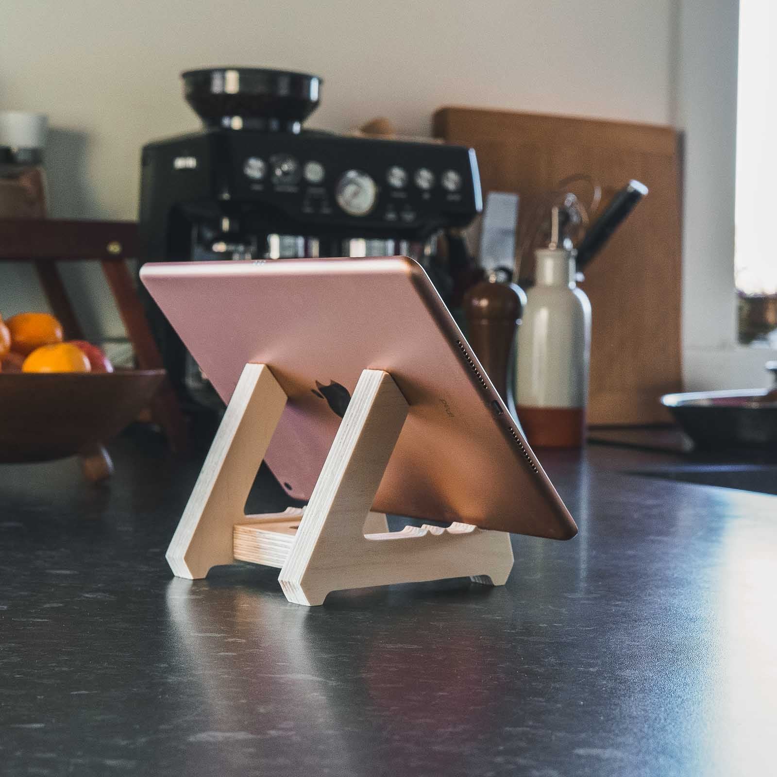 Birch Tablet Stand & Phone Stand - - Work From Home Desks
