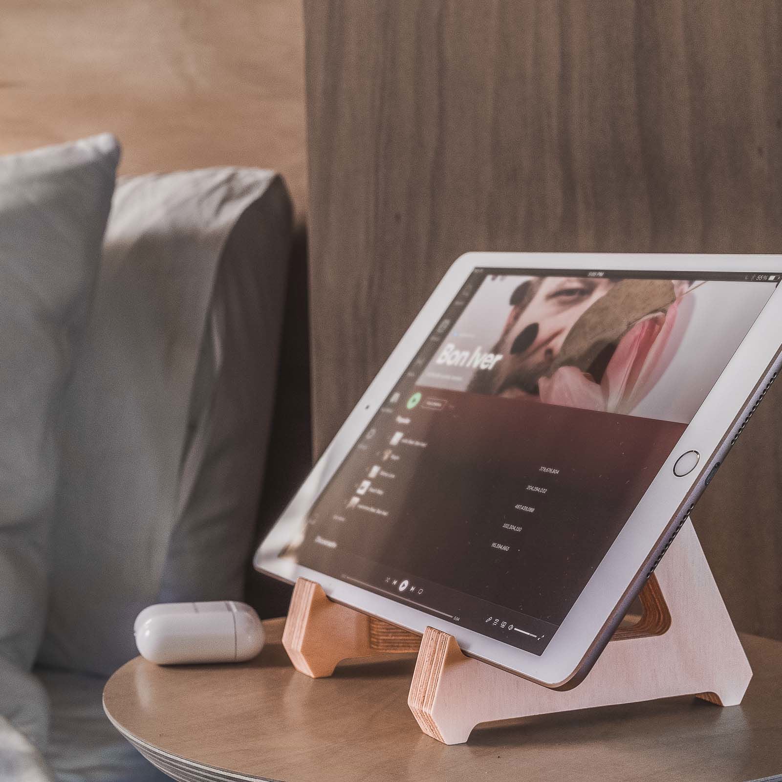 Birch Tablet Stand & Phone Stand - - Work From Home Desks