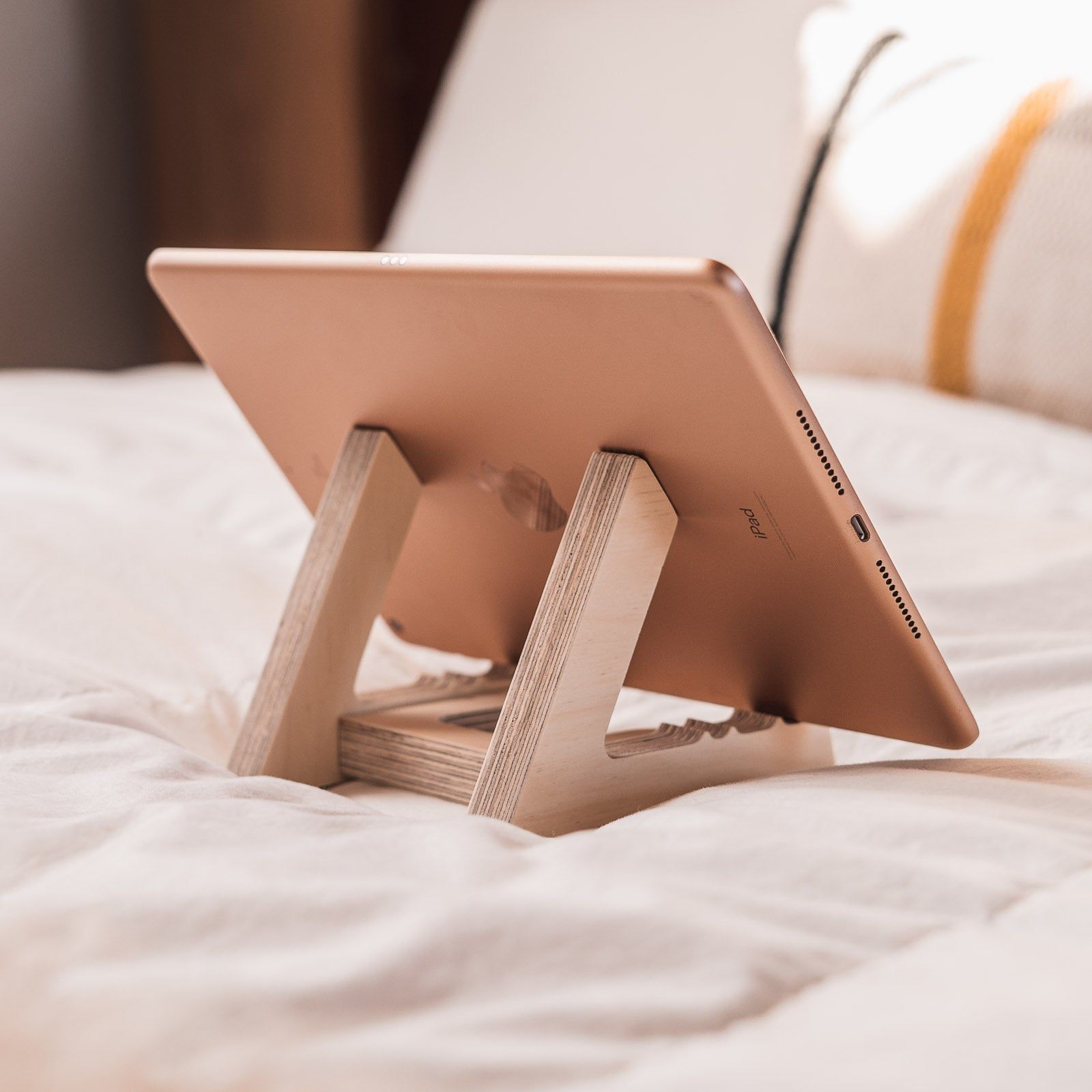 Birch Tablet Stand & Phone Stand - - Work From Home Desks