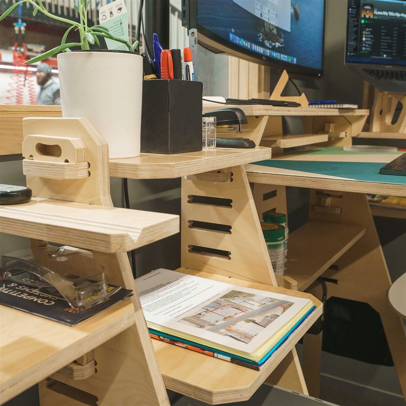 Book Shelf Module - - Work From Home Desks