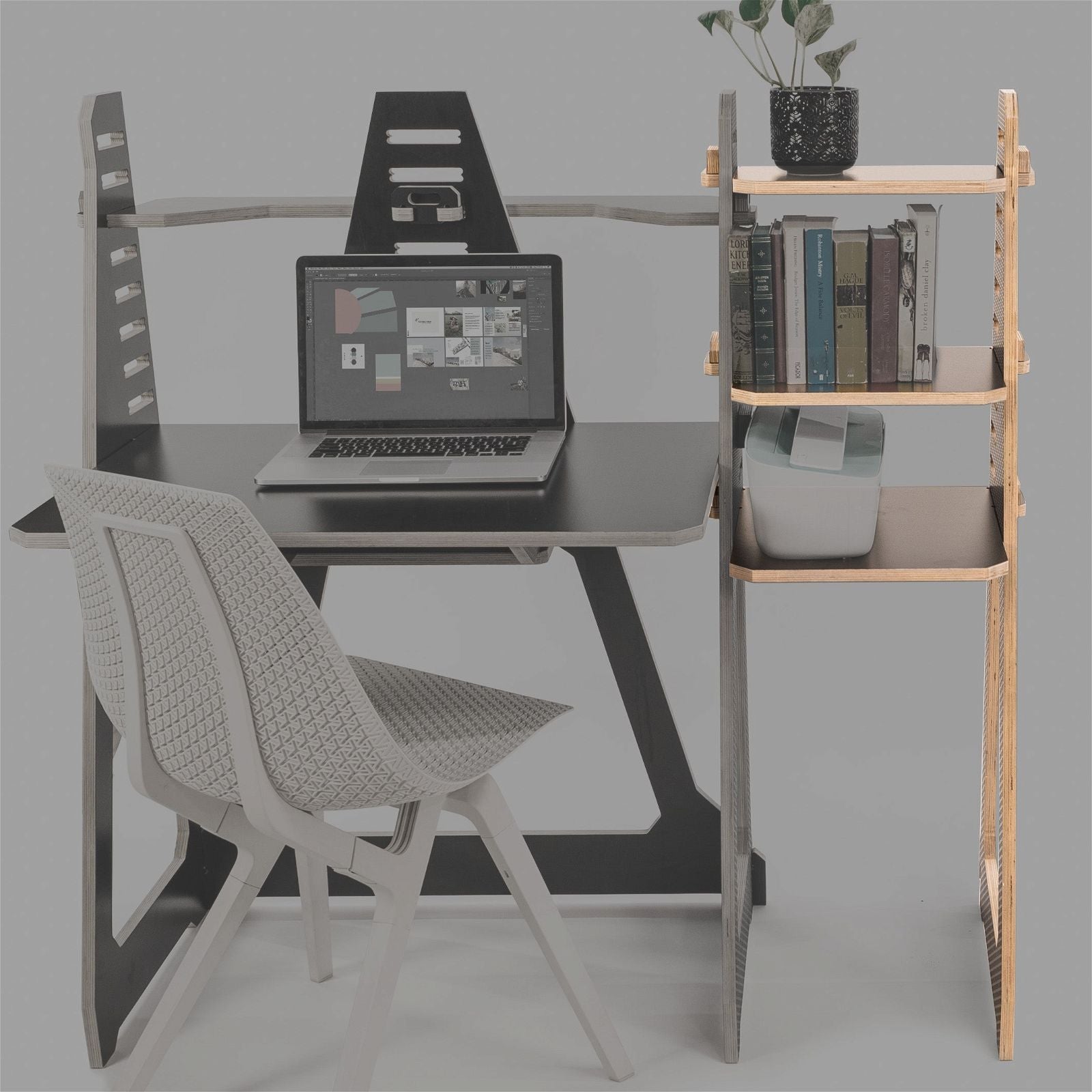 Book Shelf Module - - Work From Home Desks