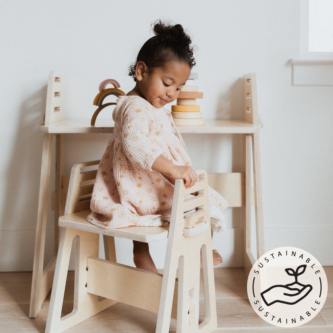 Kids at Home Desk & Stool - Factory Second - - Work From Home Desks