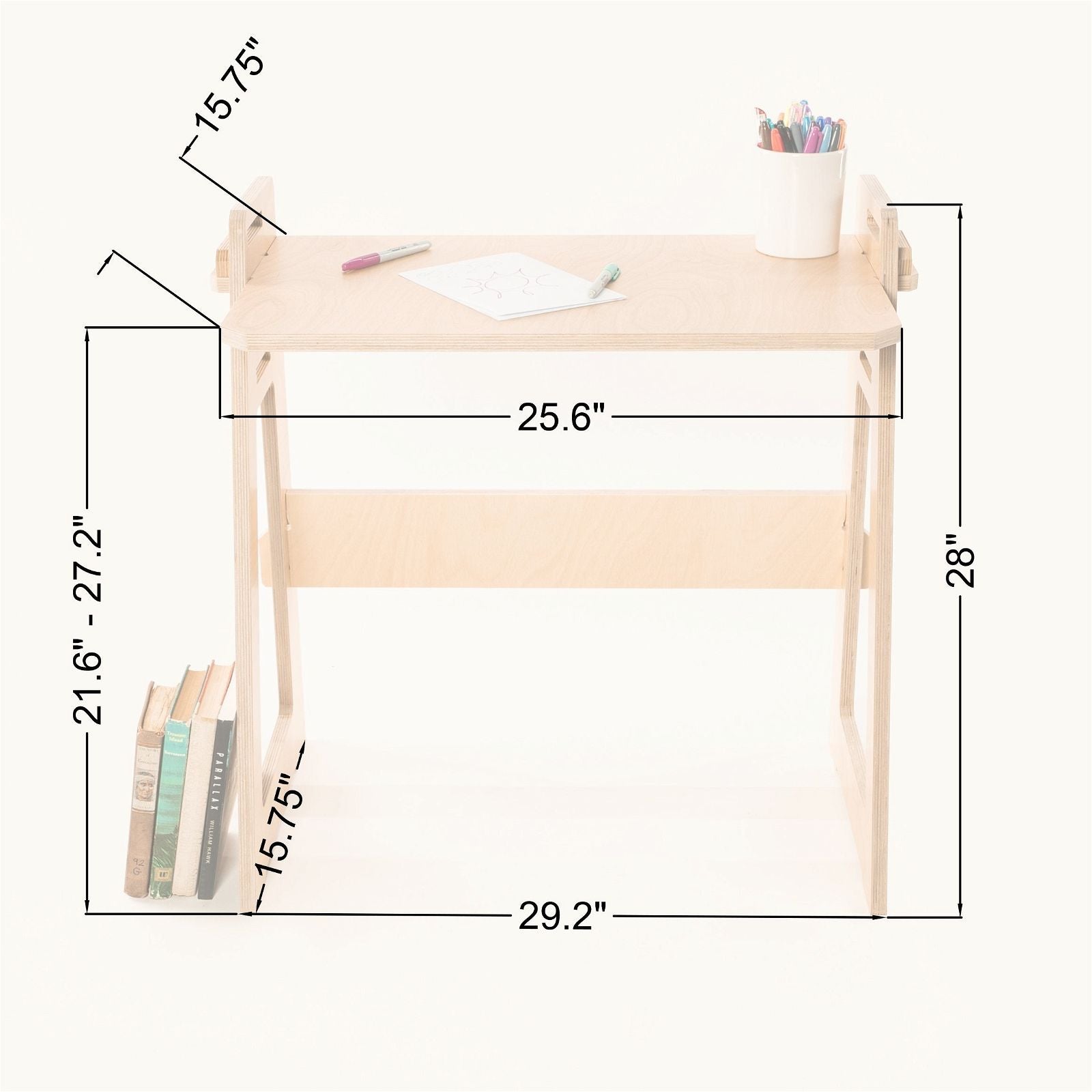 Kids at Home Desk & Stool - Factory Second - - Work From Home Desks