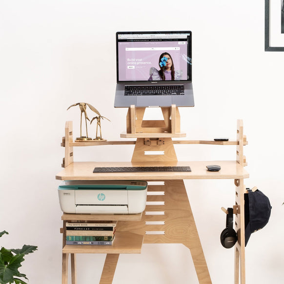 Laptop Lifter Stand - - Work From Home Desks