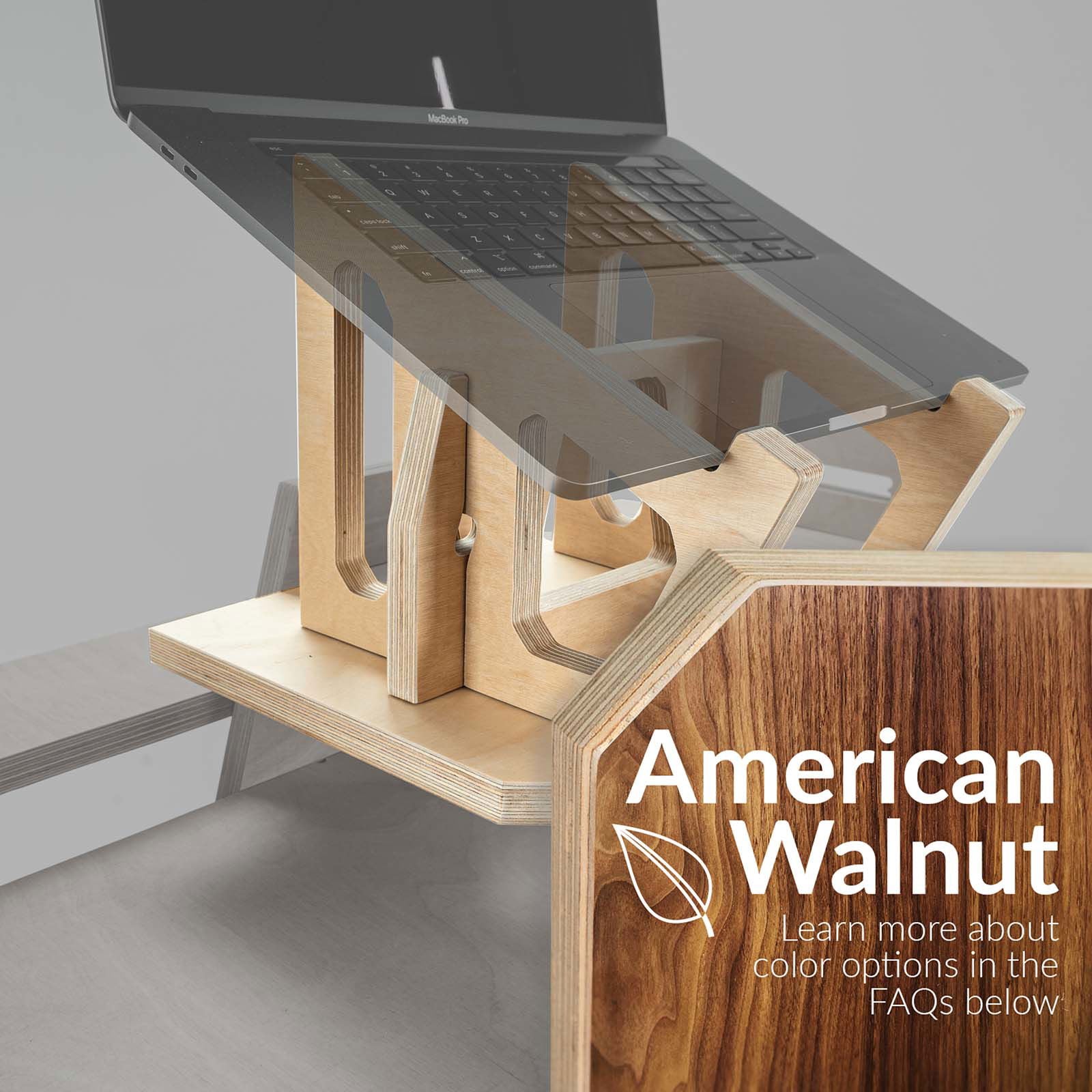 Laptop Lifter Stand - - Work From Home Desks