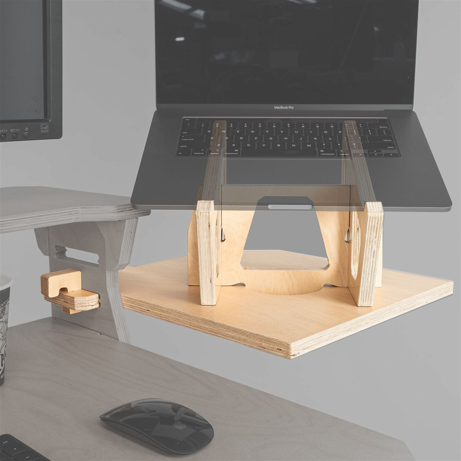 Laptop Lifter Wing - - Work From Home Desks