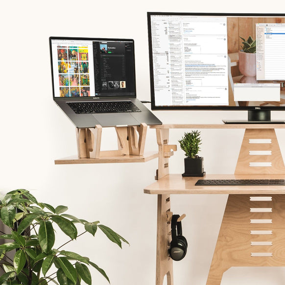 Laptop Lifter Wing - - Work From Home Desks