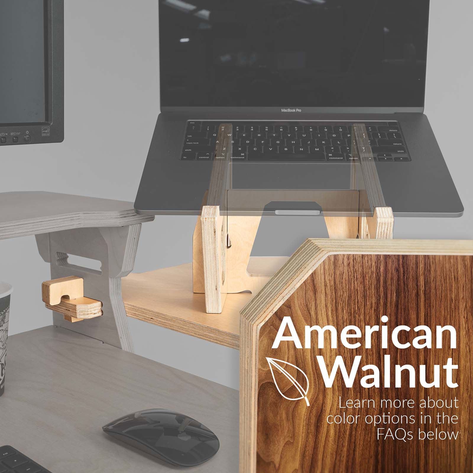 Laptop Lifter Wing - - Work From Home Desks