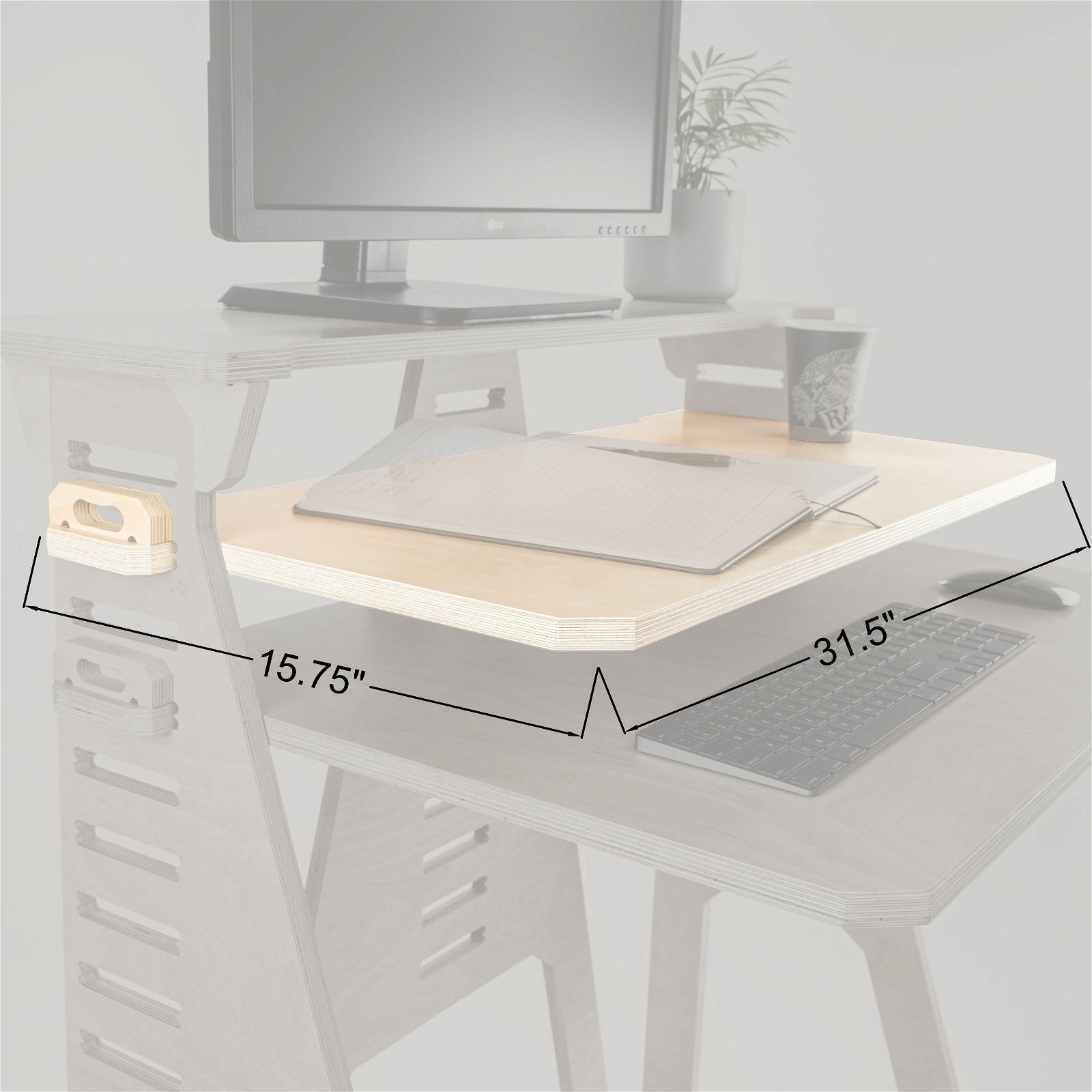 Mid Shelf - - Work From Home Desks