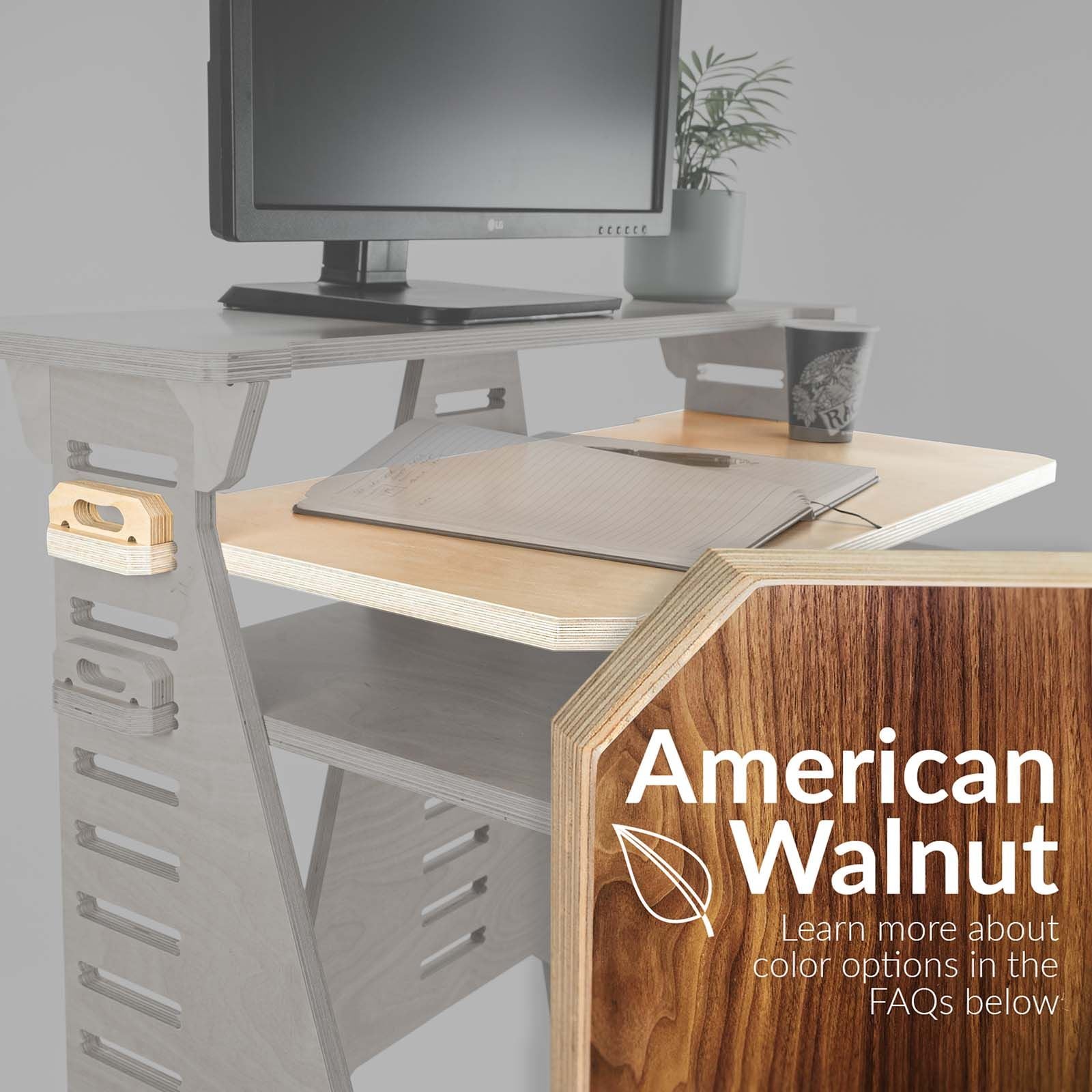 Mid Shelf - - Work From Home Desks