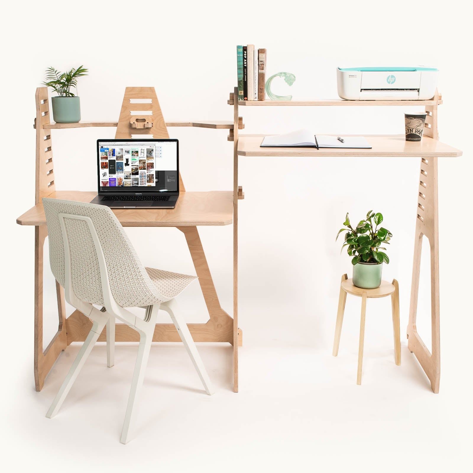 WFH Double Wide Desk - - Work From Home Desks