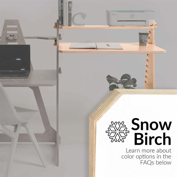 WFH Double Wide Desk Module - - Work From Home Desks