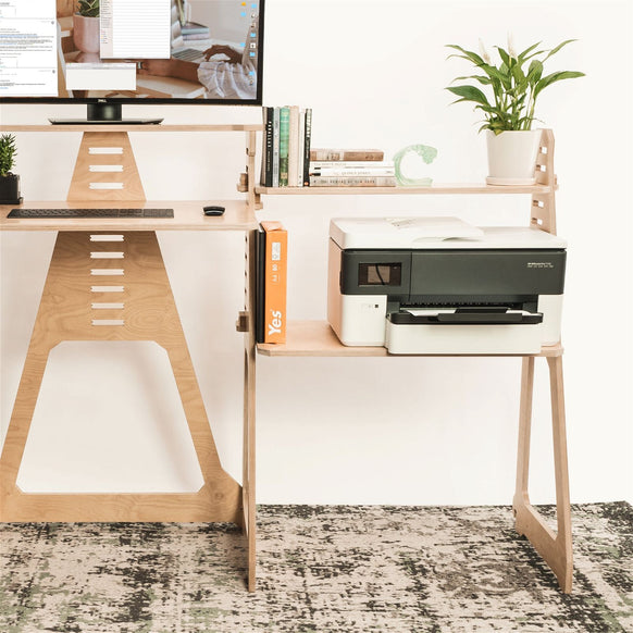 WFH Side Shelf Module - - Work From Home Desks