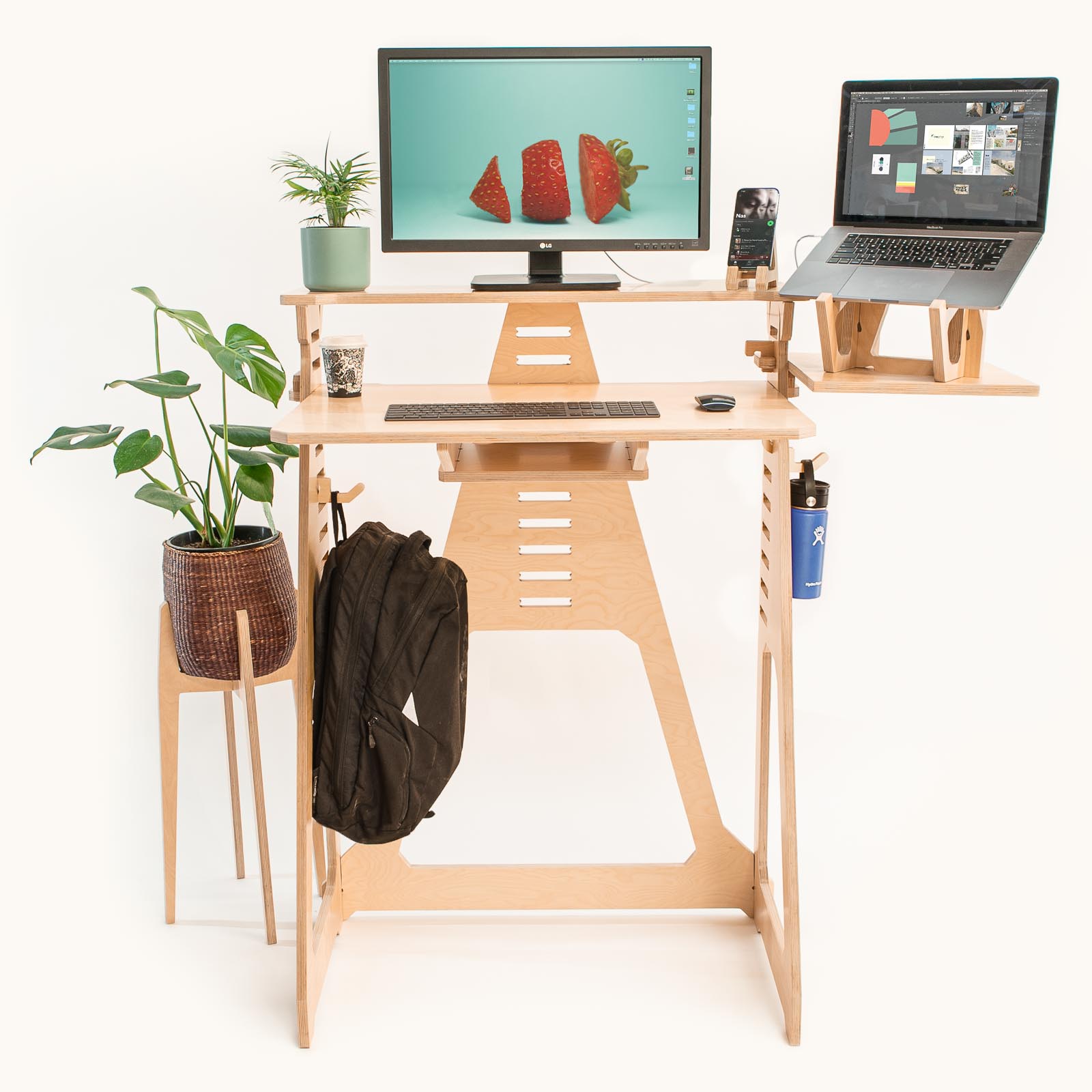 standing desk essentials bundle-can be set to sitting desk also
