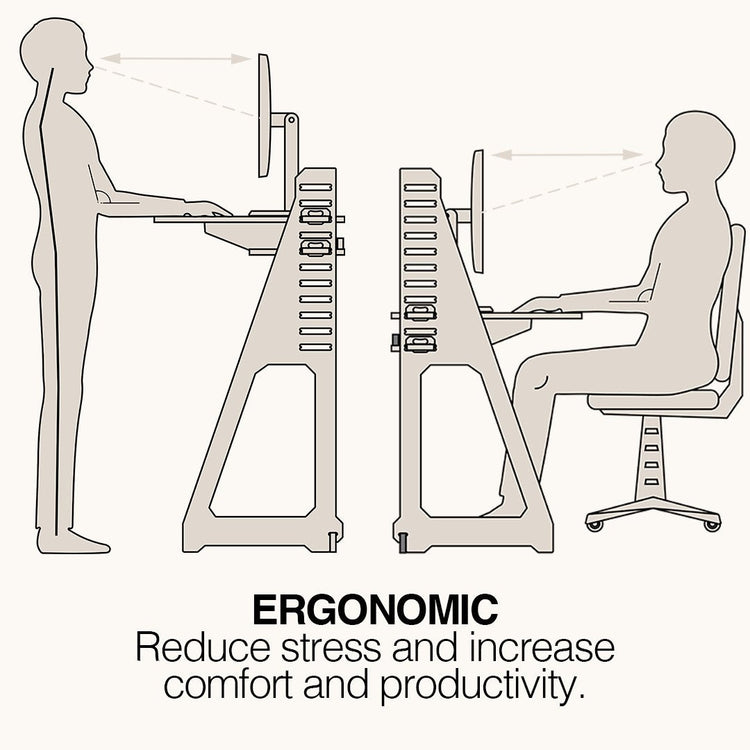 •WFH Sitting Desk