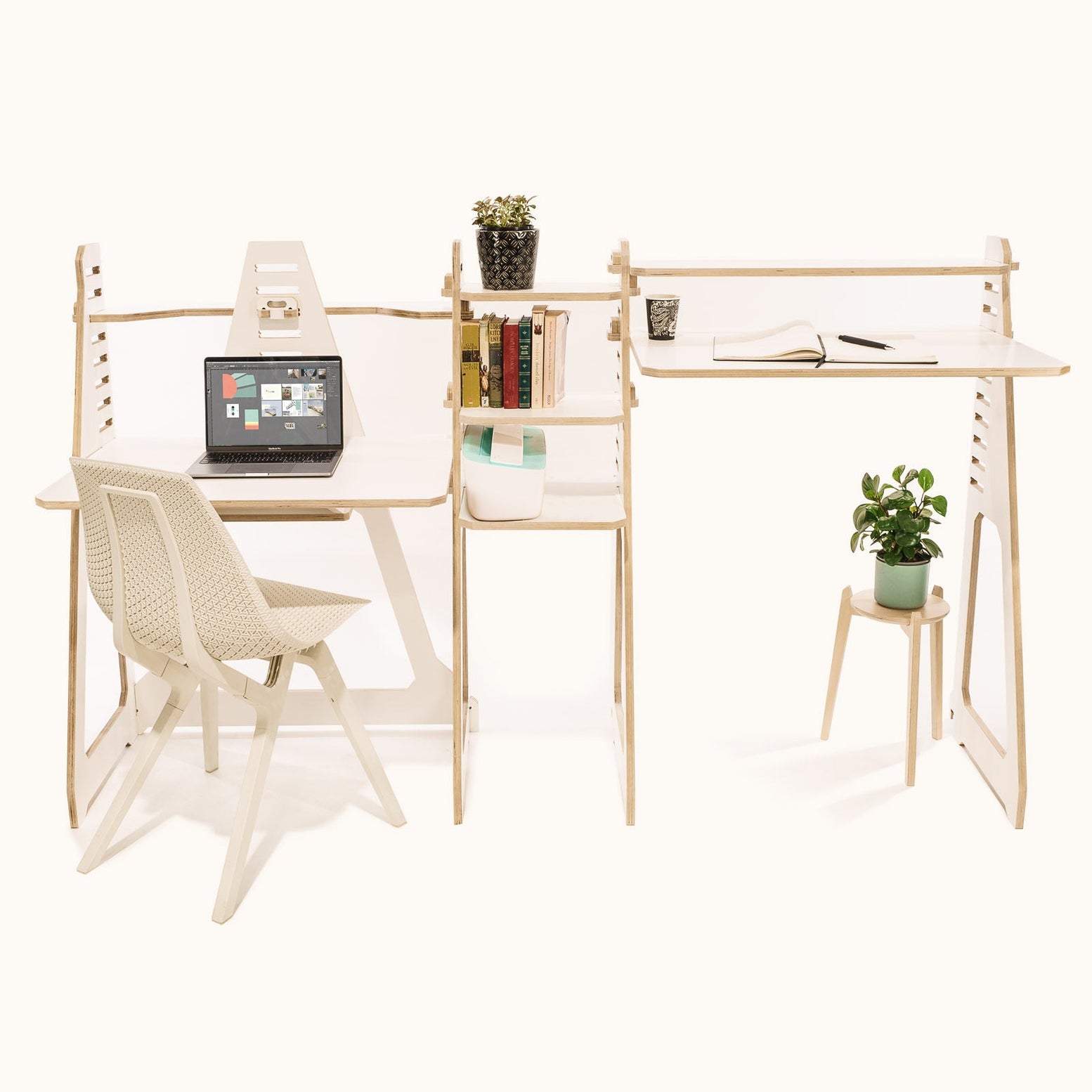 WFH Two Person Desk