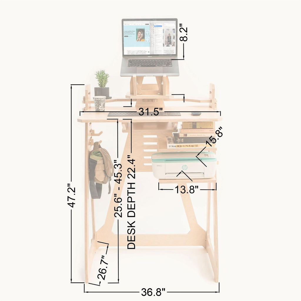 Apartment Laptop Workstation -  - Work From Home Desks                                    