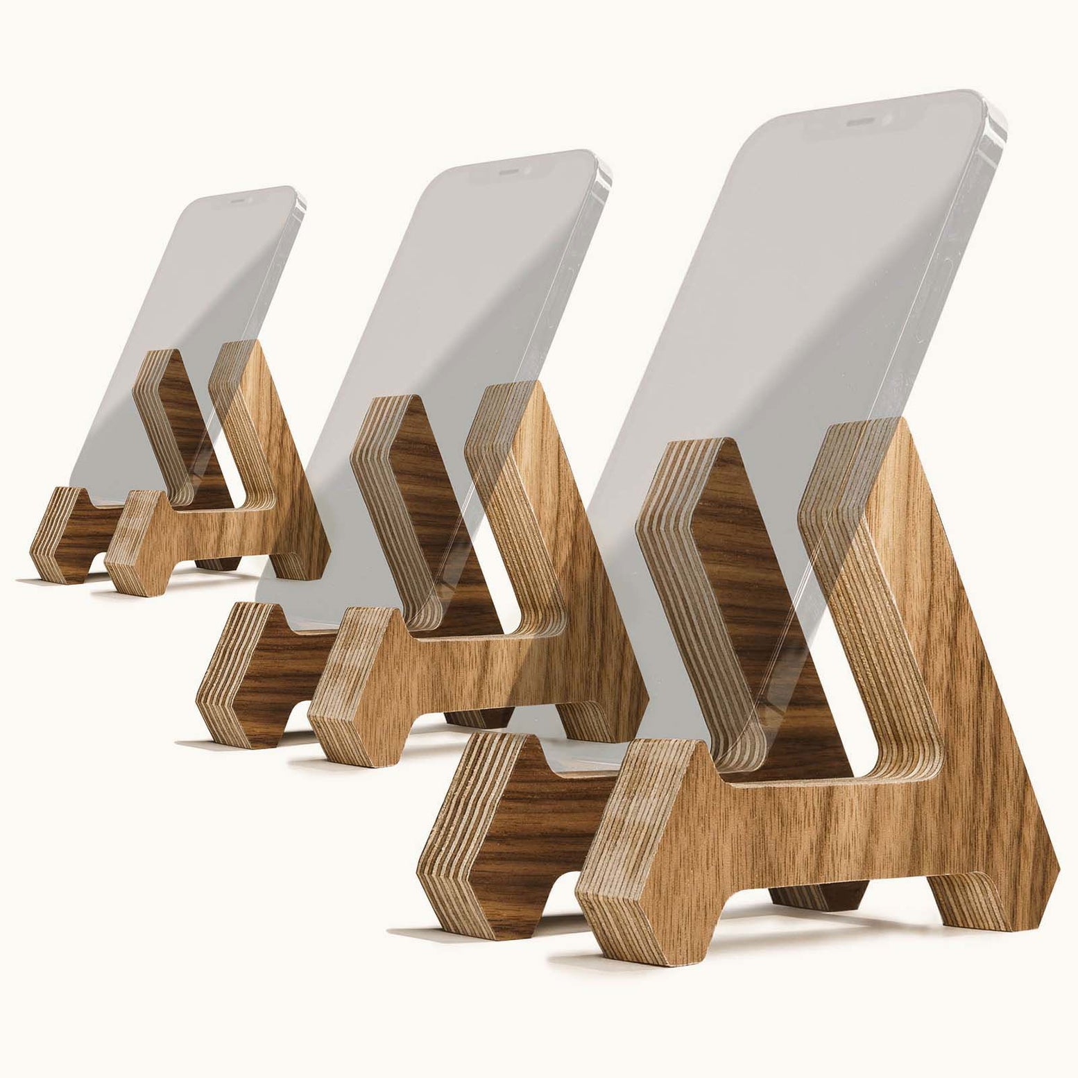 Birch Phone Stand 3-Pack -  - Work From Home Desks                                    