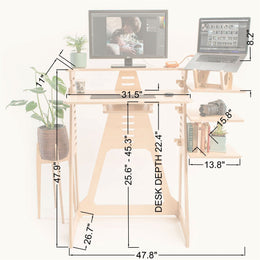 Creators Stand Up Desk -  - Work From Home Desks                                    