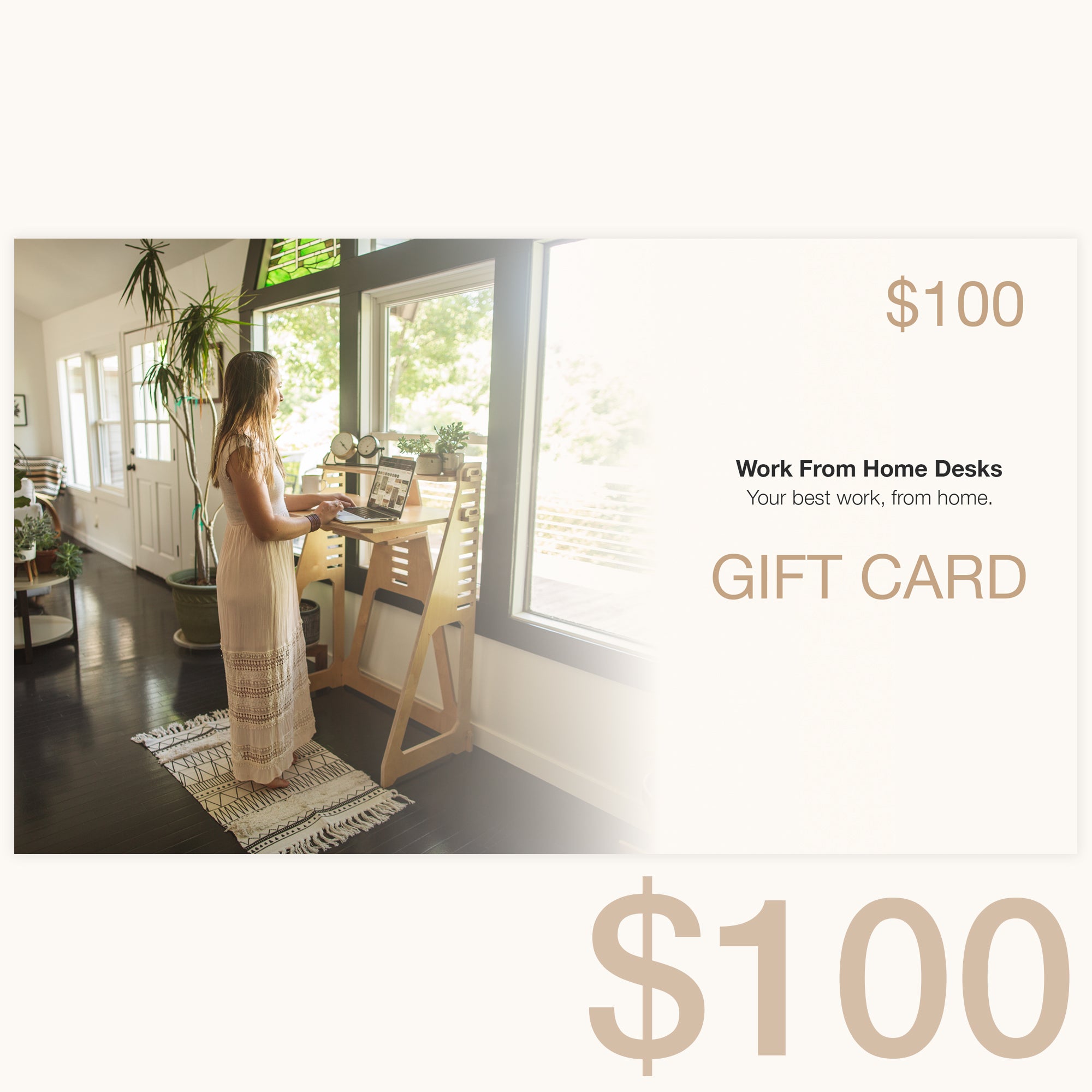 Work From Home Desks Gift Card