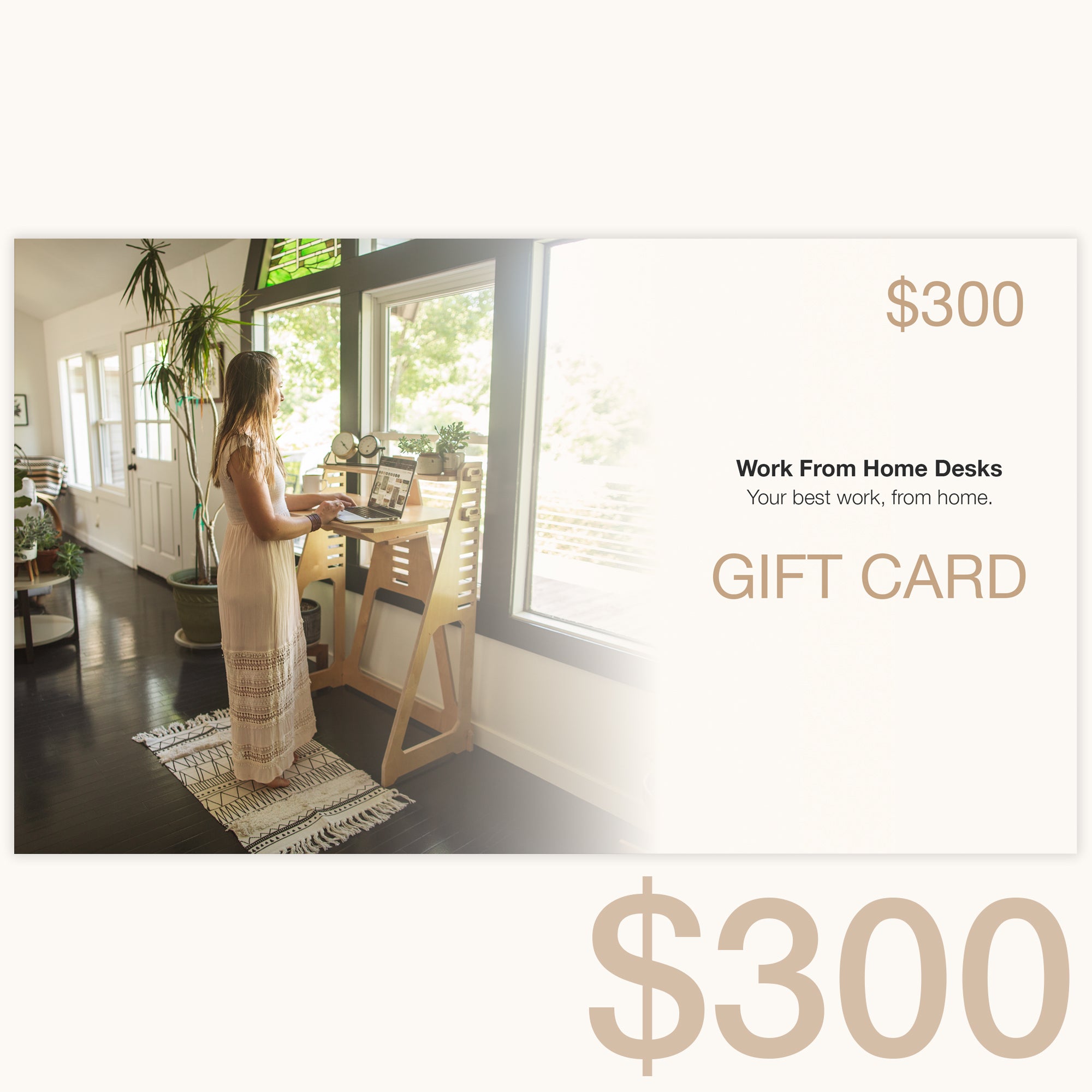 Work From Home Desks Gift Card