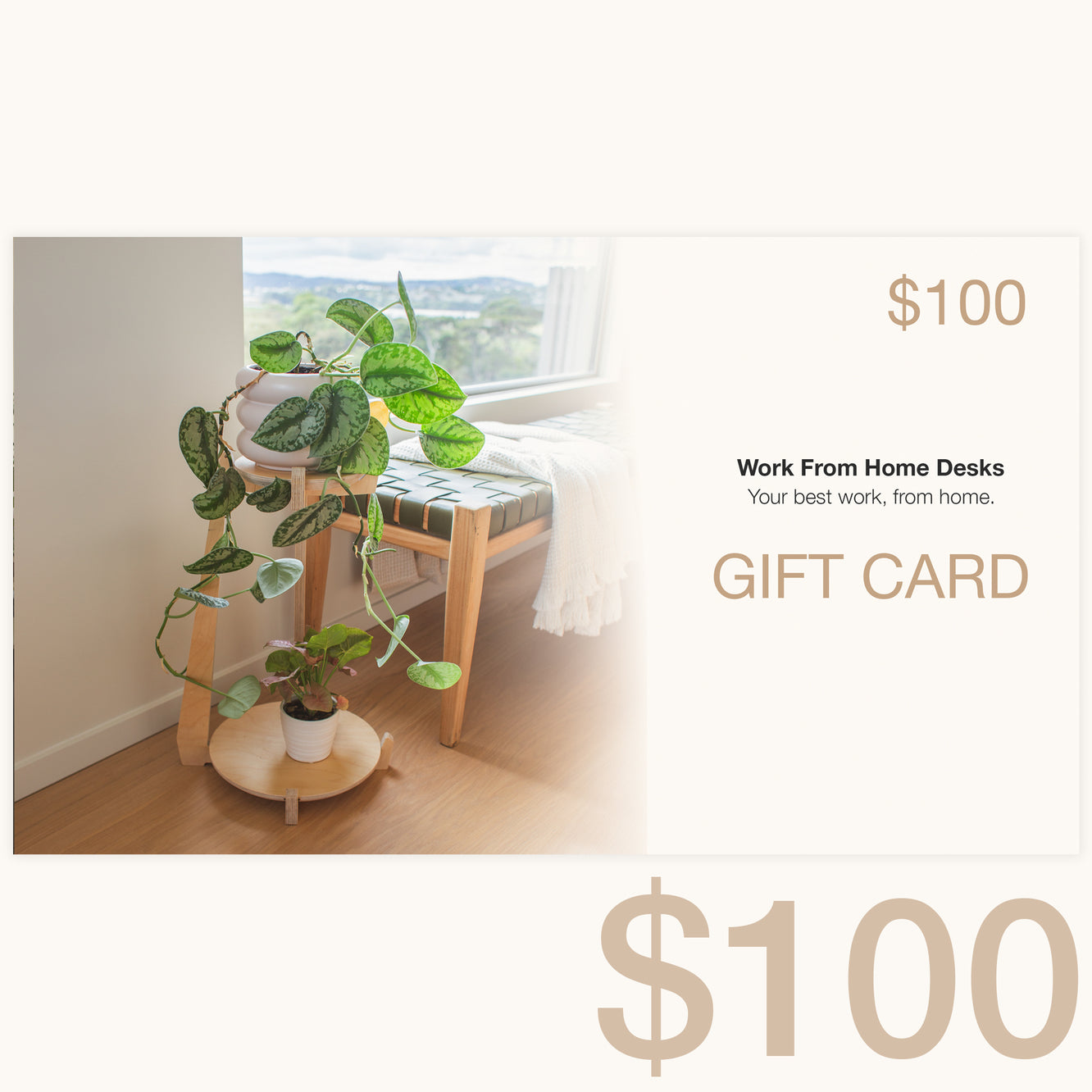 Japandi Plant Stand Gift Card
