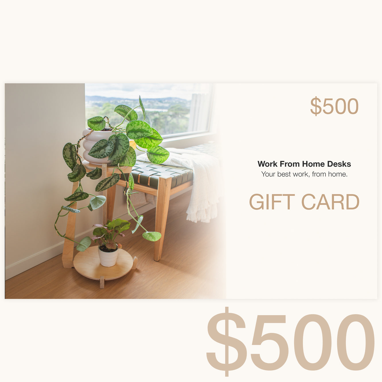 Japandi Plant Stand Gift Card
