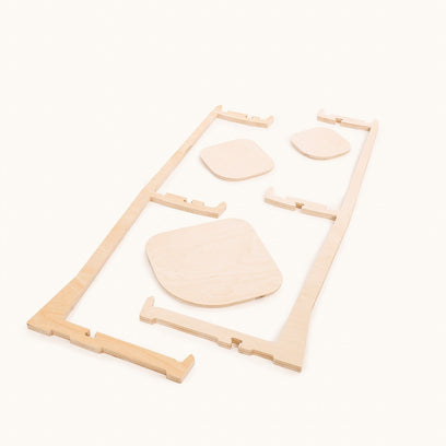 Japandi Corner Plant Stand -  - Work From Home Desks                                    