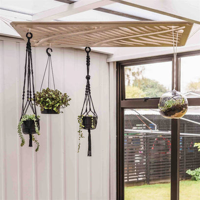 Japandi Plant Chandelier -  - Work From Home Desks                                    