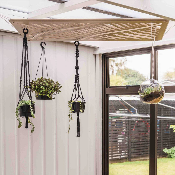 Japandi Plant Chandelier -  - Work From Home Desks                                    