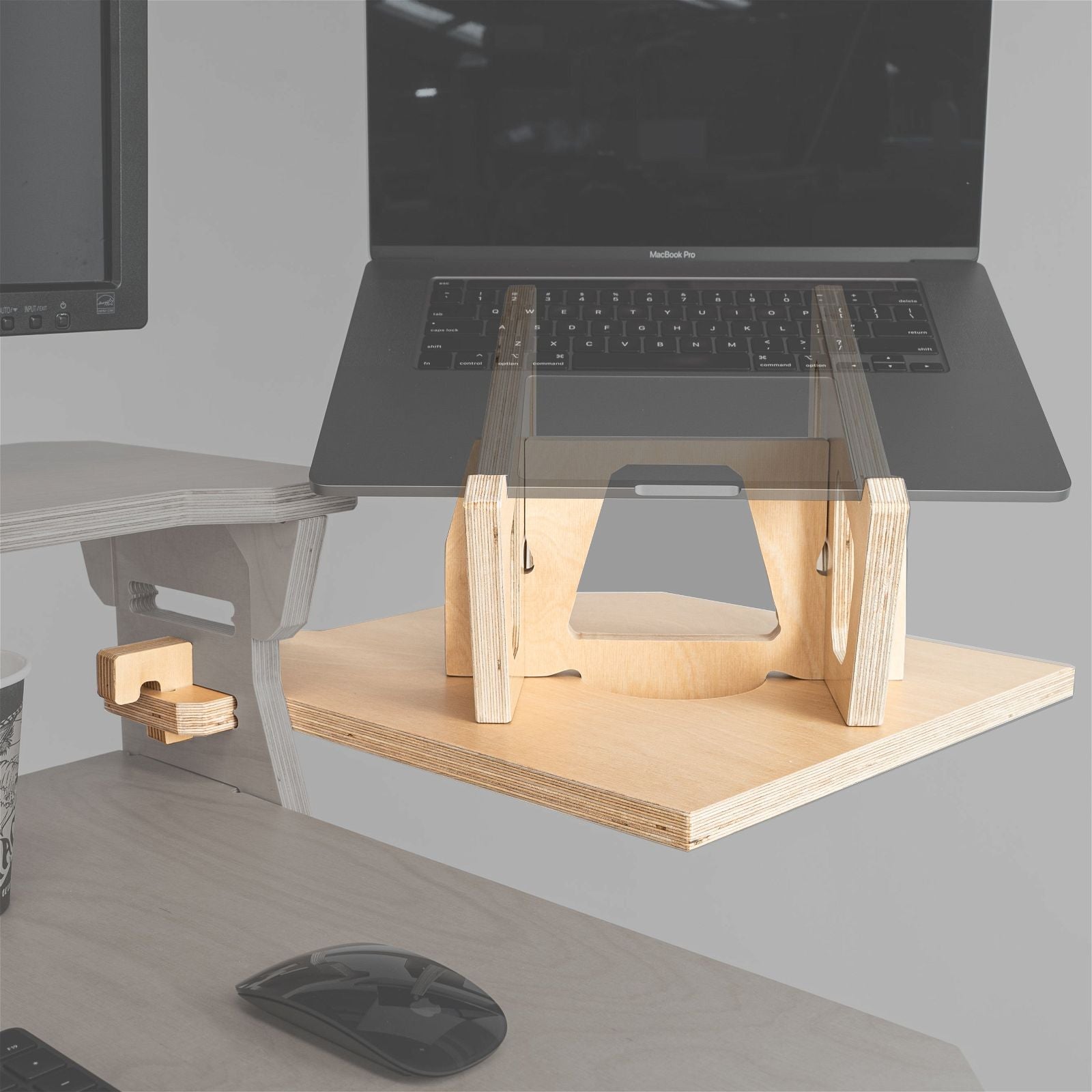 Laptop Lifter Wing -  - Work From Home Desks                                    