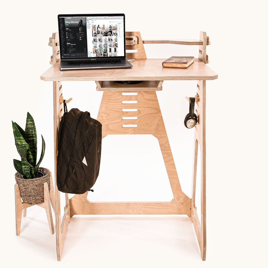 WFH Desk + 2 Hooks -  - Work From Home Desks                                    