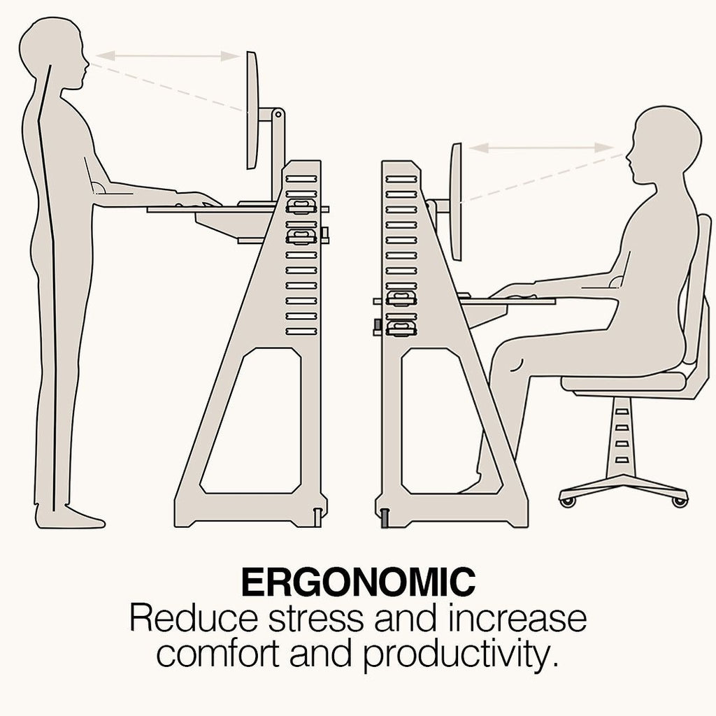 WFH Double Wide Desk -  - Work From Home Desks                                    