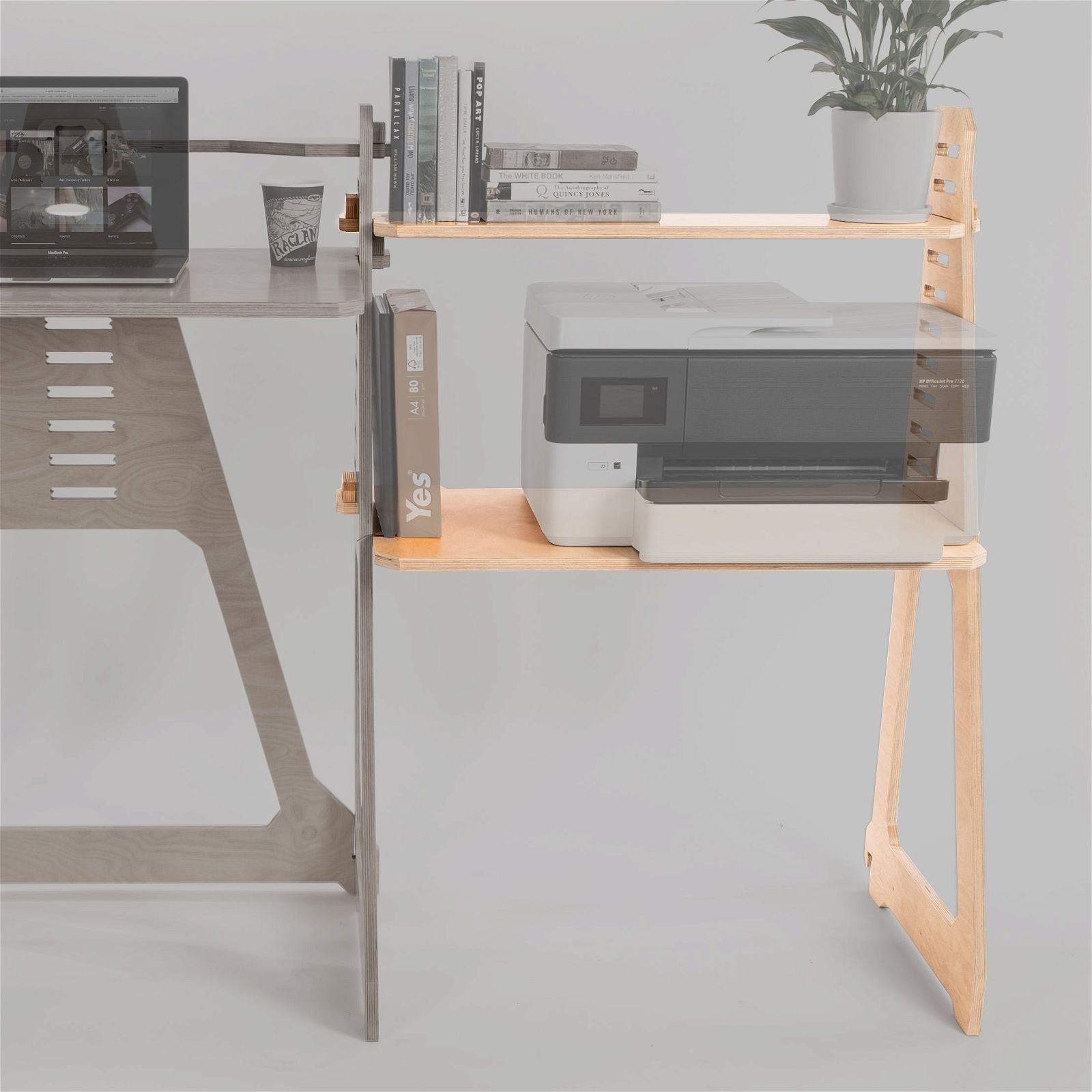 WFH Side Shelf Module -  - Work From Home Desks                                    