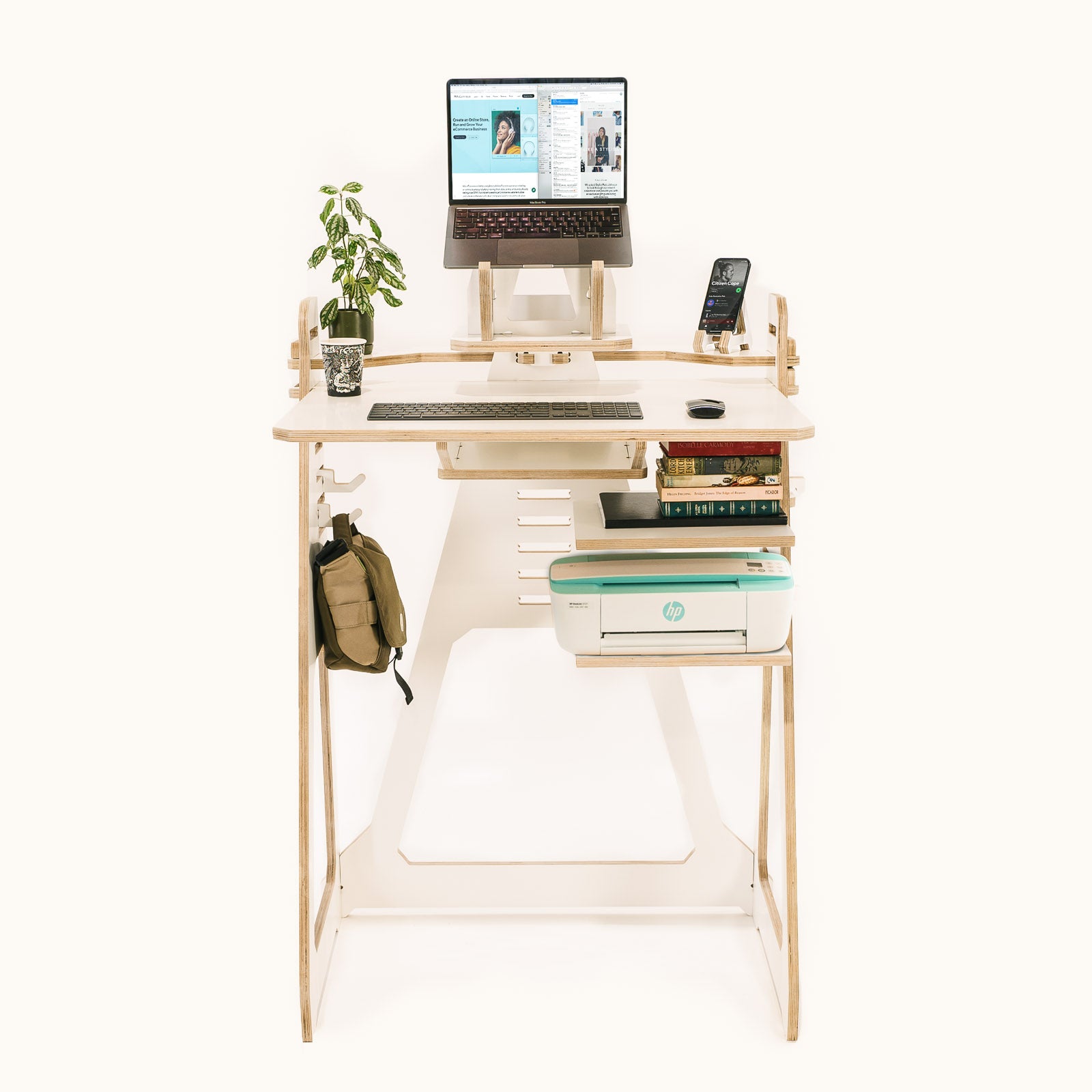 Mini Work Desk Small Desk For Small Spaces | Home Office Desk | Work From Home Desks ...