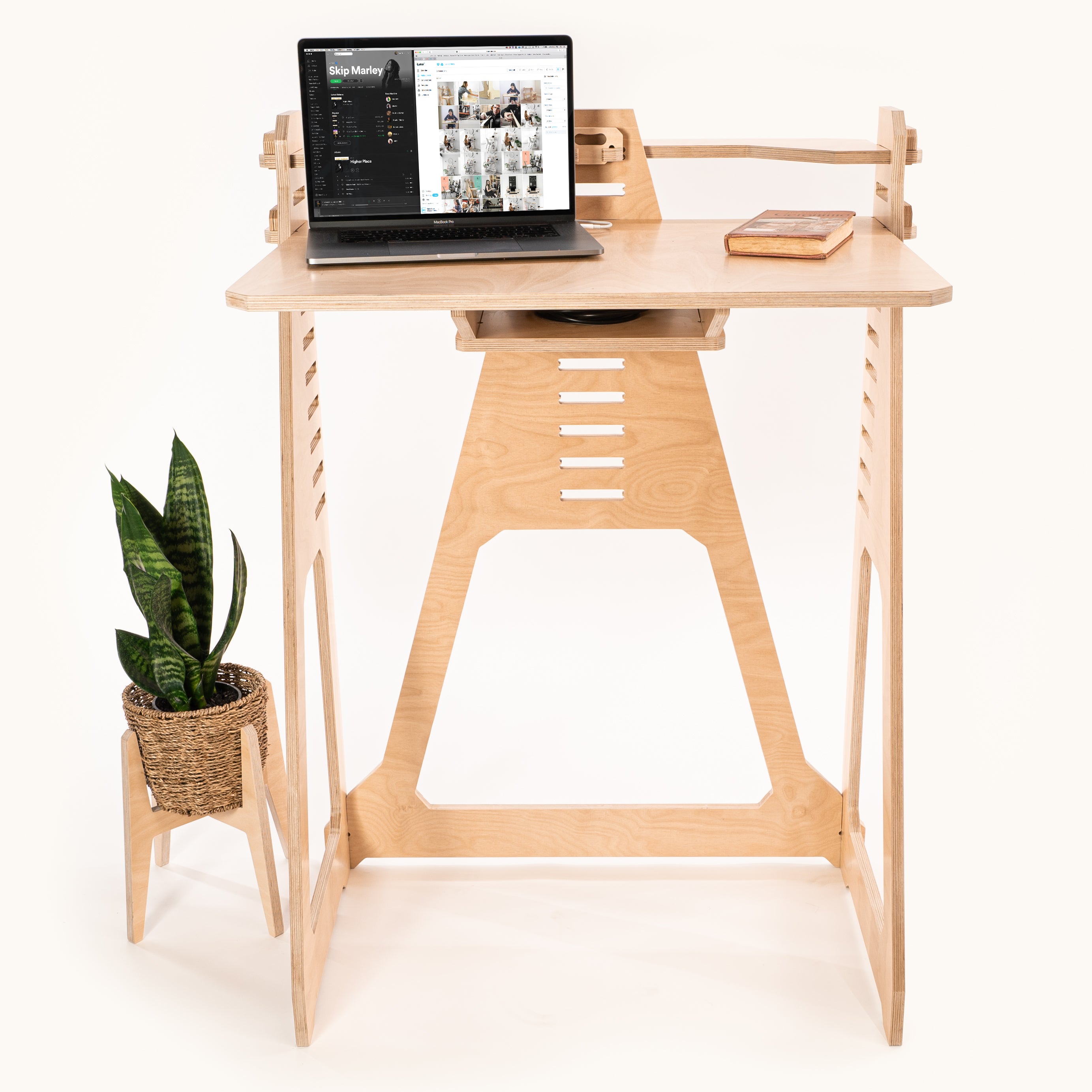 Birch Phone Stand, Home Office Accessories, Device Stands